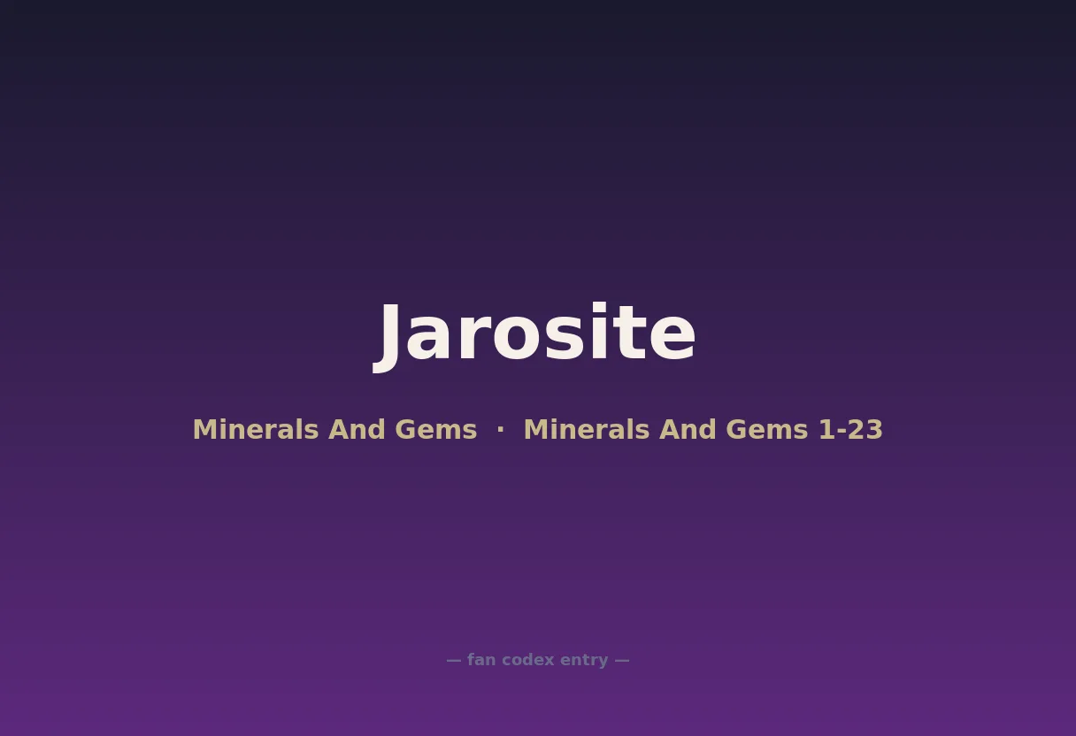 Jarosite