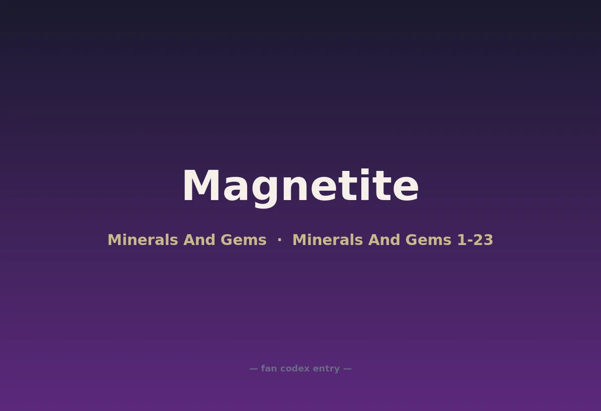 Magnetite