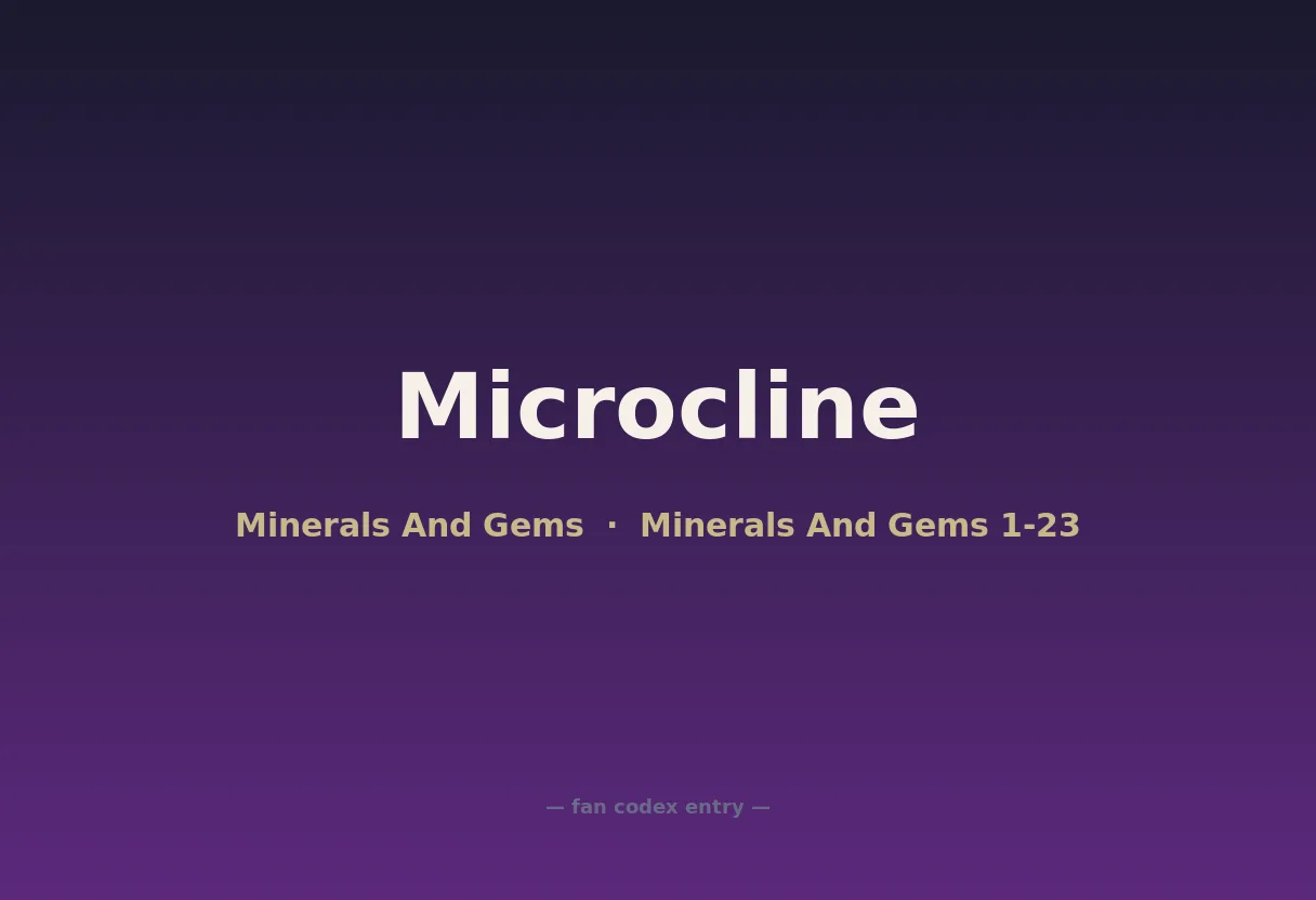 Microcline