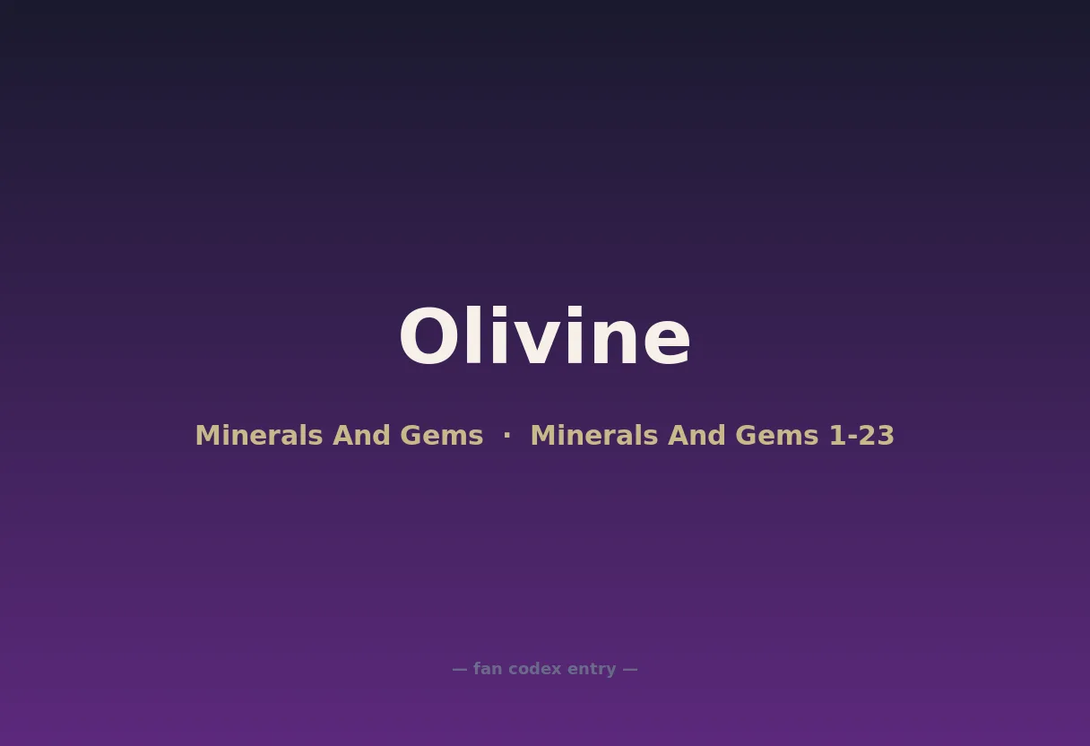 Olivine