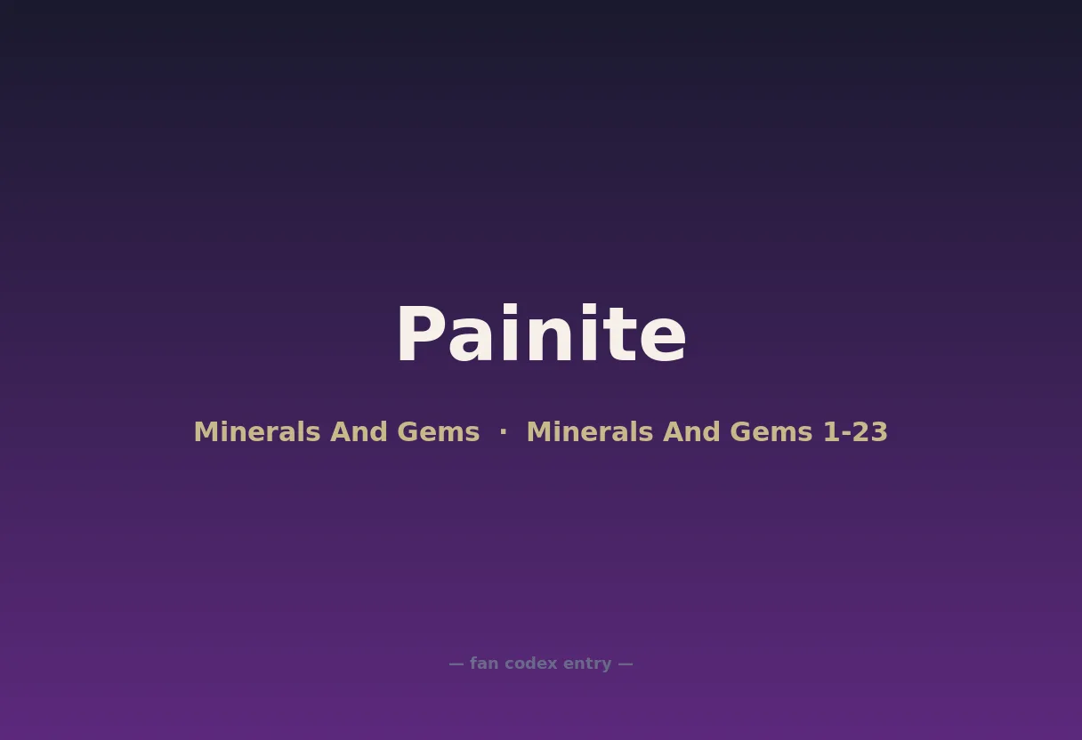 Painite